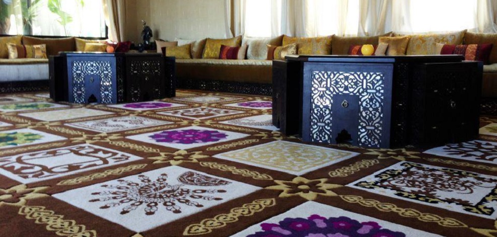 Tapis salon marocain et meubles 2019
