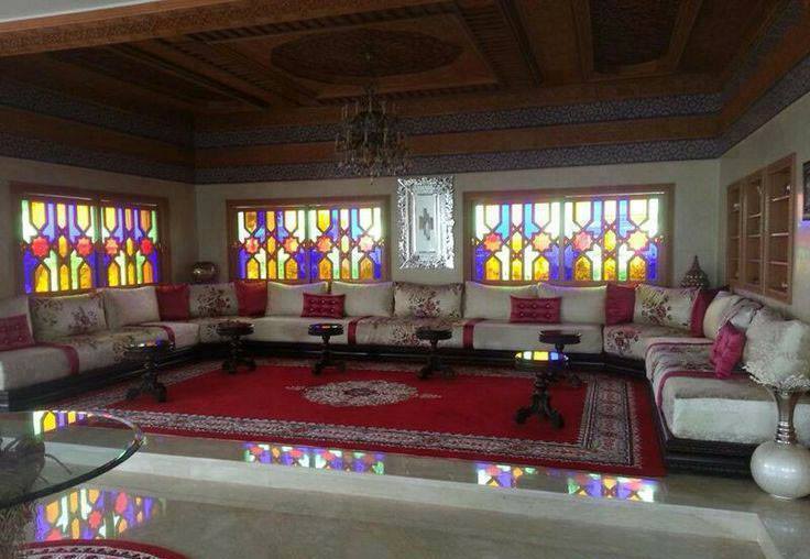 Achetez un salon marocain traditionnel pas cher