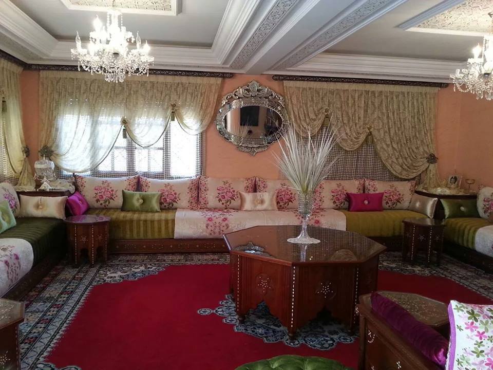 Salon Maghribi traditionnel Design 2019