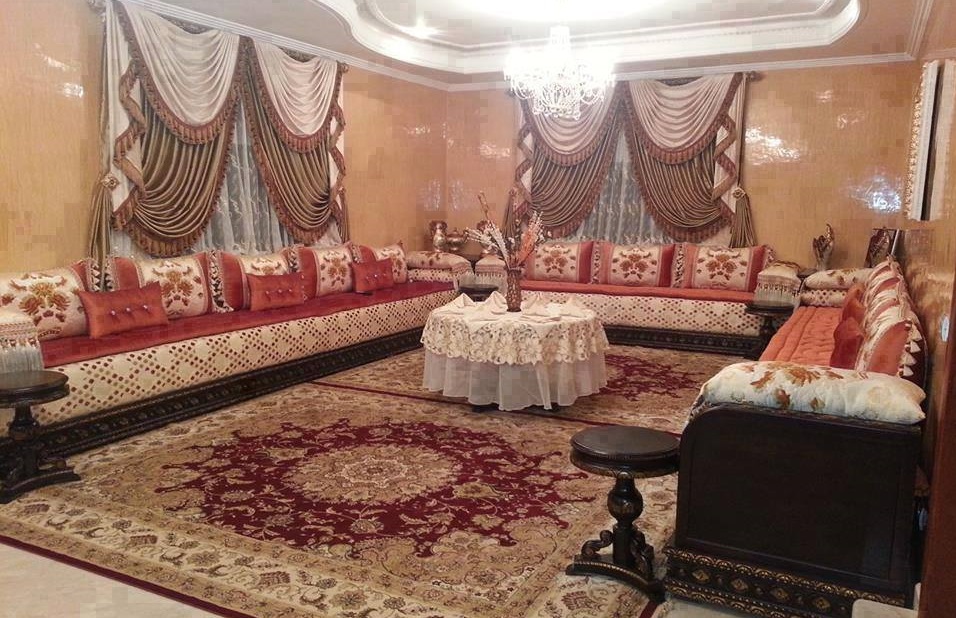 salon marocain et meubles 2019