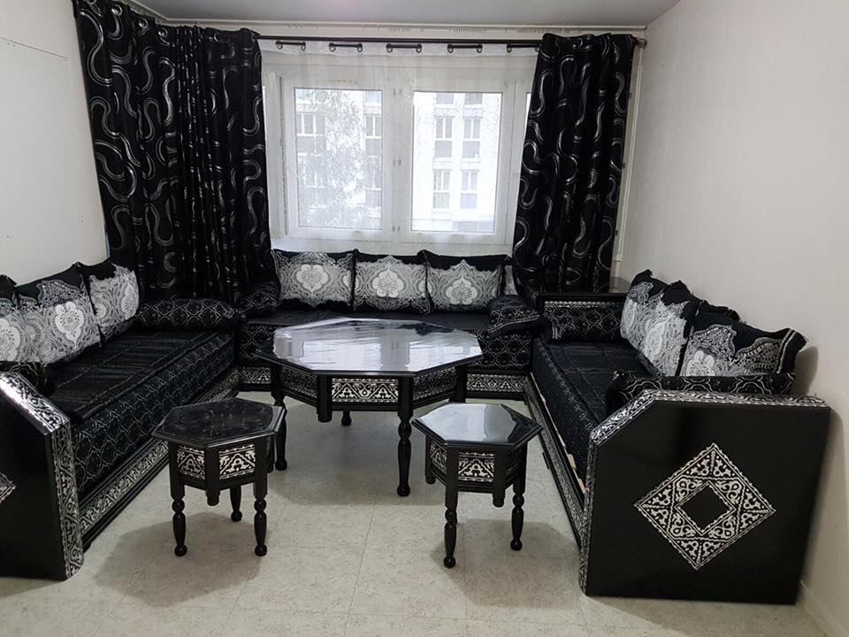 salon moderne 2019 avec meubles confortables