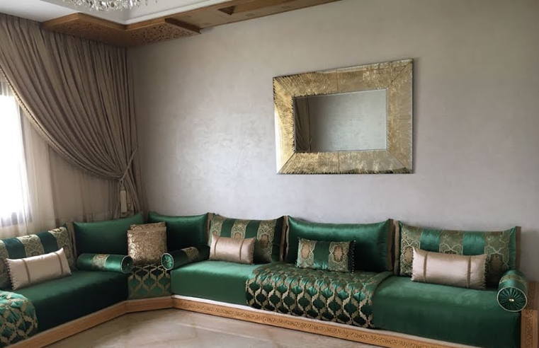 Tissus marocains pour salon  moderne confortable  D co 