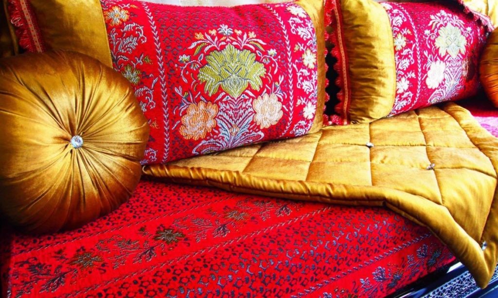 Tissu Bahja pour salon marocain traditionnel